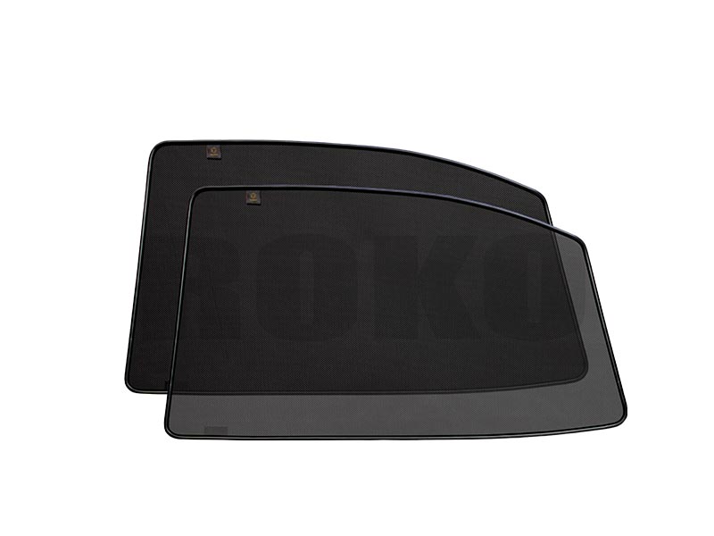  Каркасные автомобильные шторки - Nissan  Primera (3) (P12)  (2002-2008) Комплект на задние двери PREMIUM