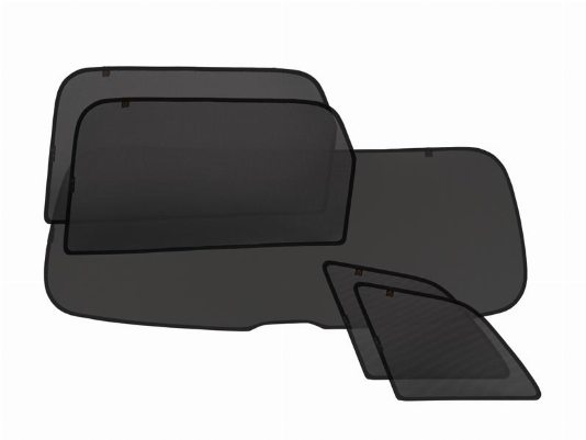 Peugeot 307 (1) (2001-2008)  Полный комплект из 5 экранов (купе, хэтчбек 3-х дверный, внедорожник 3-х дверный)   STANDART